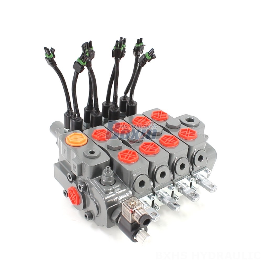 Partnership Opportunities: HSDLS180 Electric Unloading Valve - 4-Spool Sectional Directional Valve main image